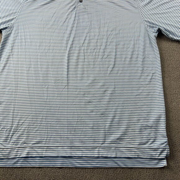 Footjoy Polo Shirt Adult Large Striped Short Sleeve Golf Golfing Casual Men's - Picture 6 of 15